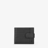 Best Bosanova Cartera piel negra con portamonedas y solapa