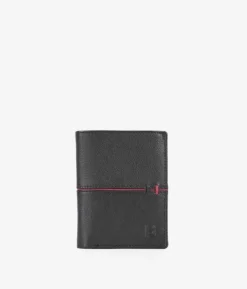 Discount Bosanova Cartera piel negra con portamonedas