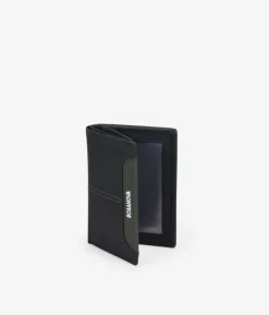 New Bosanova Cartera piel negra con portamonedas