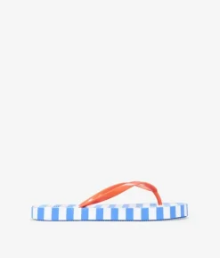 Online Bosanova Chanclas de dedo naranjas con rayas
