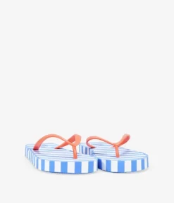 Online Bosanova Chanclas de dedo naranjas con rayas