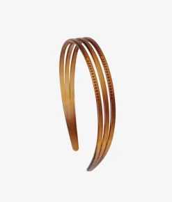 Clearance Bosanova Diadema pelo marrón transparente