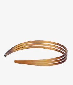 Clearance Bosanova Diadema pelo marrón transparente