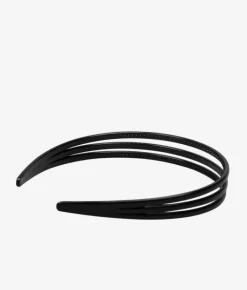 New Bosanova Diadema pelo negra transparente