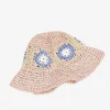 Fashion Bosanova Gorro blando rosa en rafia