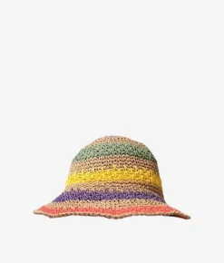 New Bosanova Gorro rafia multicolor