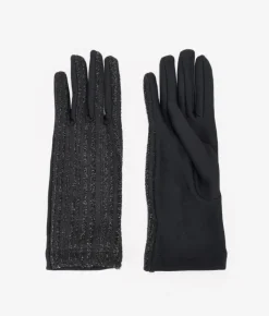 New Bosanova Guantes negros con brillantes