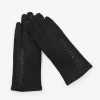 Sale Bosanova Guantes negros con detalle brillante