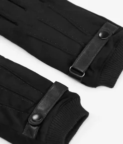 Fashion Bosanova Guantes negros con pelo interior