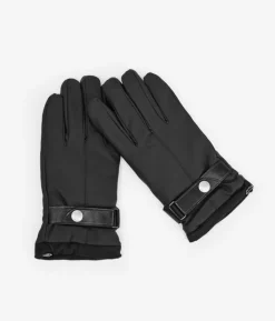 Clearance Bosanova Guantes negros para hombre