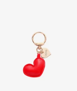 Outlet Bosanova Llavero corazón rojo colgante