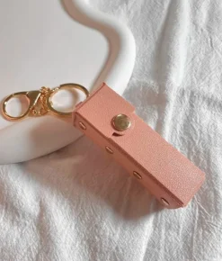 Best Bosanova Llavero rosa estuche para labial
