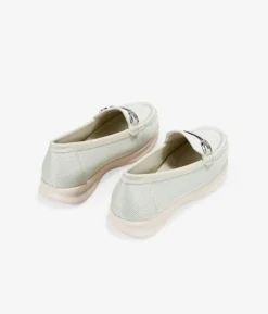 Discount Bosanova Mocasines beige con detalle metálico al tono