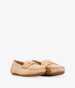 Discount Bosanova Mocasines beige planos con antifaz