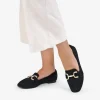 Outlet Bosanova Mocasines planos negros con hebilla