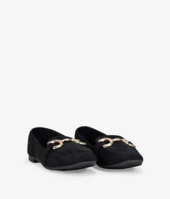 Outlet Bosanova Mocasines planos negros con hebilla