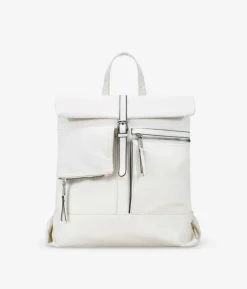 Sale Bosanova Mochila antirrobo beige con bolsillos