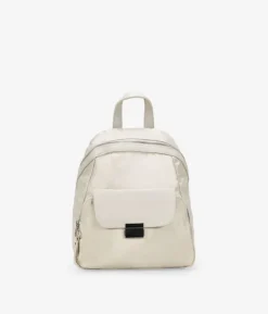 Sale Bosanova Mochila beige con bolsillos