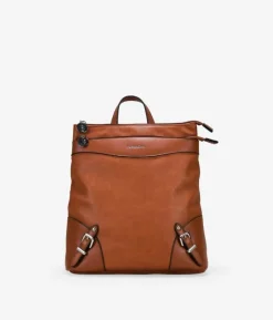 Fashion Bosanova Mochila cuero con doble cremallera