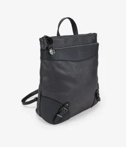 Clearance Bosanova Mochila gris con doble cremallera
