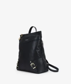Best Bosanova Mochila negra con doble cremallera