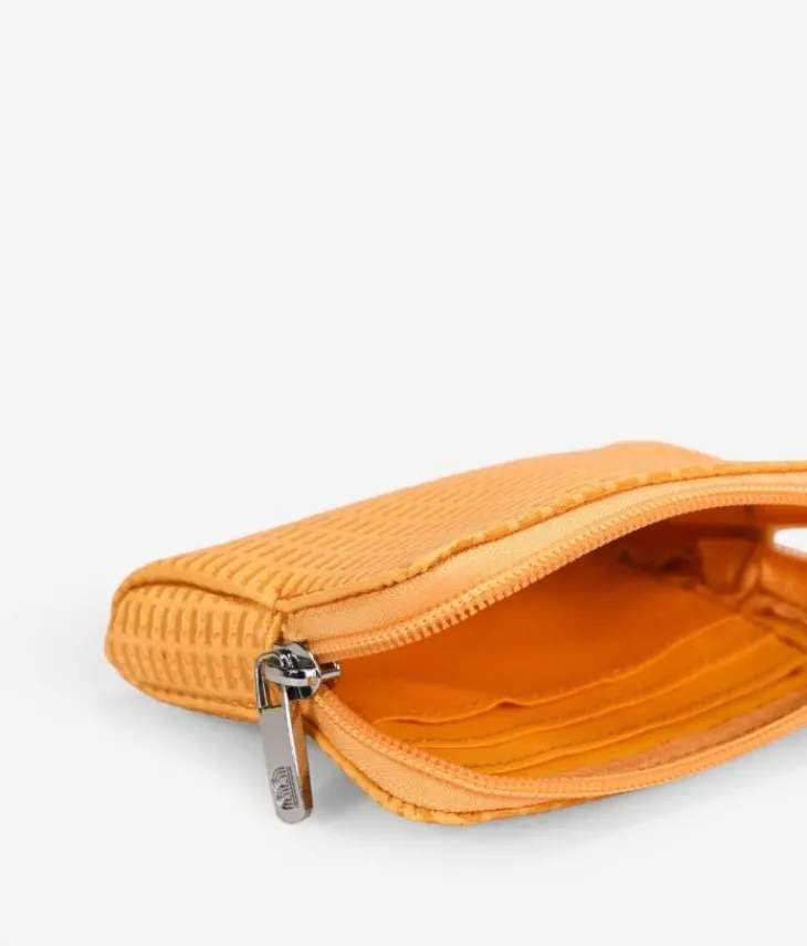 Clearance Bosanova Monedero amarillo con grabado