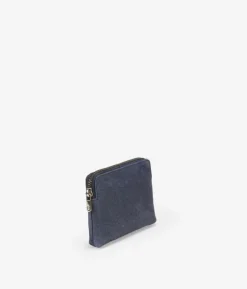 Fashion Bosanova Monedero azul en piel