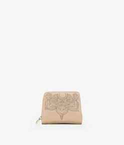 Outlet Bosanova Monedero beige con mandala