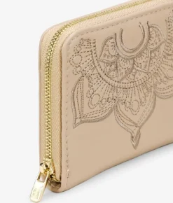 Outlet Bosanova Monedero beige con mandala