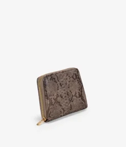 Outlet Bosanova Monedero marrón con grabado animal print