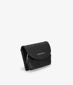Clearance Bosanova Monedero negro con solapa y boquilla