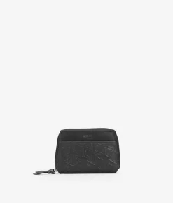 Sale Bosanova Monedero negro en piel