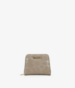 Discount Bosanova Monedero nylon en color taupe efecto leopardo
