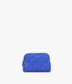 Discount Bosanova Monedero pequeño azul en piel vegana