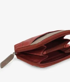 Outlet Bosanova Monedero piel burdeos