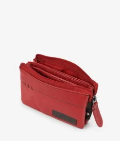 Outlet Bosanova Monedero piel rojo