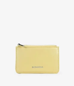 Discount Bosanova Monedero plano en color amarillo