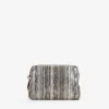 Fashion Bosanova Monedero rectangular marrón con cremallera