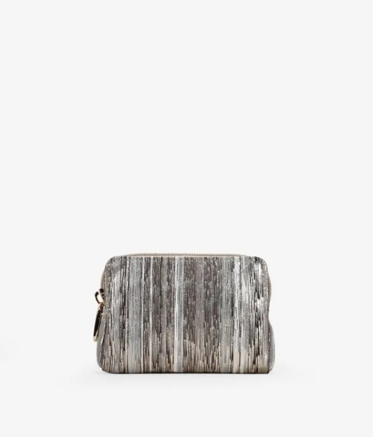Fashion Bosanova Monedero rectangular marrón con cremallera