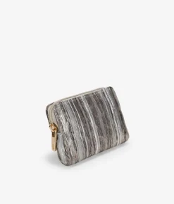Fashion Bosanova Monedero rectangular marrón con cremallera