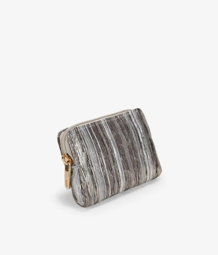 Fashion Bosanova Monedero rectangular marrón con cremallera