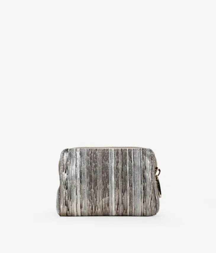 Fashion Bosanova Monedero rectangular marrón con cremallera