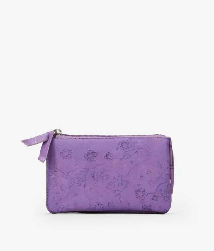 Outlet Bosanova Monedero rectangular piel lila