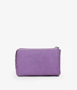 Outlet Bosanova Monedero rectangular piel lila