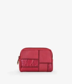Sale Bosanova Monedero rojo blando animal print