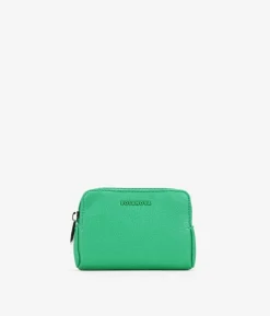 Best Bosanova Monedero verde pequeño con cremallera