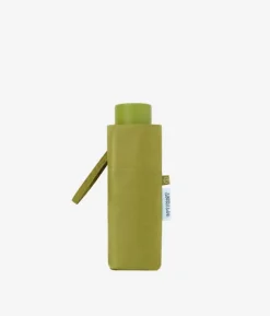 Hot Bosanova Paraguas manual verde con funda
