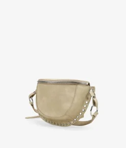 Online Bosanova Riñonera beige con tachuelas redondas