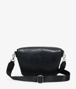 Discount Bosanova Riñonera negra con bolsillo y cremallera