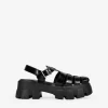 Best Bosanova Sandalias cangrejeras negras con plataforma
